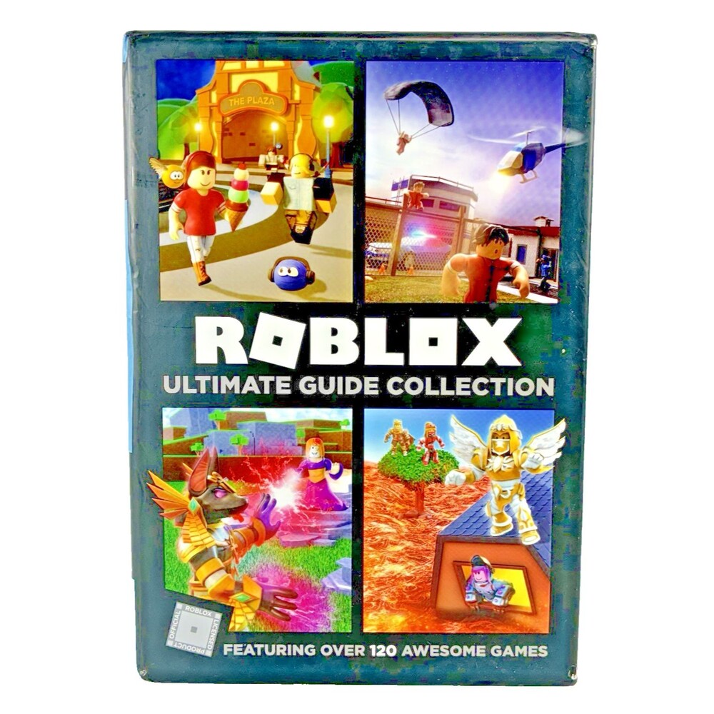 Roblox Ultimate Guide Collection Three Hardback Book Box Set with Storage Sleeve